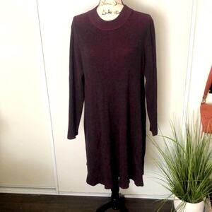 Gap Ribbed Crewneck Long Sleeve Sweater Dress Size XXL